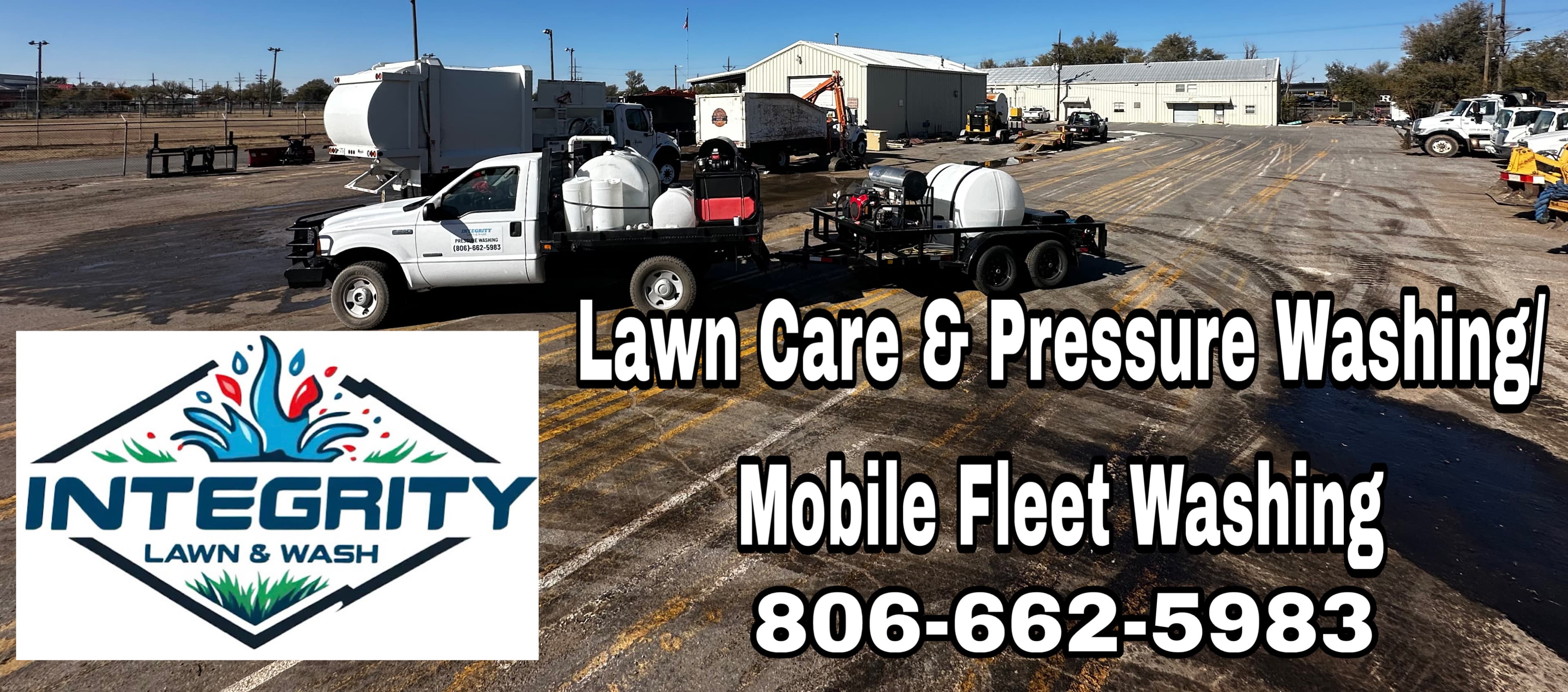 Integrity Lawn and Wash full service rig